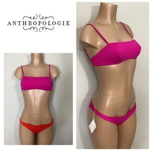 Basta Surf and Volcom pink bikini.S-top/M-bottom. Retails $164